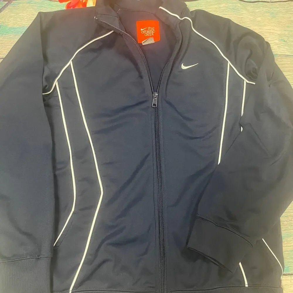 Navy Nike Zip Up, Youth 18-20